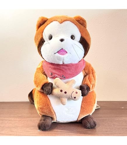 Amazon.co.jp: 世界名作劇場 あらいぐまラスカル ぬいぐるみS 高さ18cm